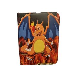Charizard Trading Card Binder Pokemon With 50 Card Inserts‎